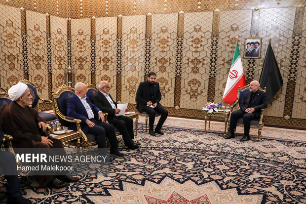 دیدار عضو ارشد جنبش امل لبنان با قالیباف