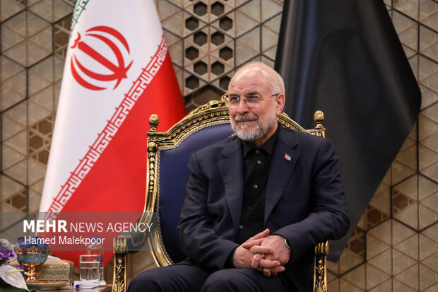 دیدار عضو ارشد جنبش امل لبنان با قالیباف