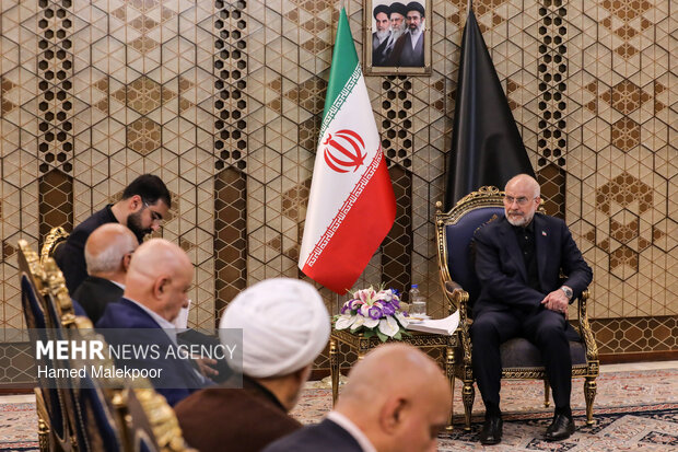 دیدار عضو ارشد جنبش امل لبنان با قالیباف