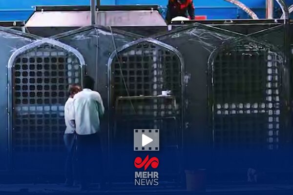 اولین تصاویر از آماده سازی خودرو حامل پیکر مطهر رهبر شهید انقلاب