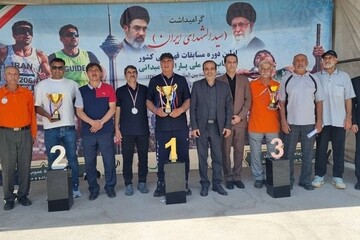 قهرمانی کرمانشاه درمسابقات قهرمانی کشورو انتخابی تیم ملی پارادوومیدانی
