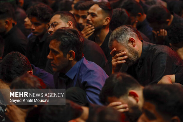 عزاداری دهه دوم محرم در حسینیه «عقیله الطالبیین» در اهواز