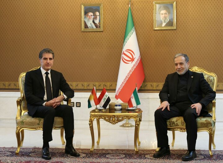 گفتوگۆی نێچیرڤان بارزانی و عێراقچی لەسەر پەیوەندی تاران_ هەولێر