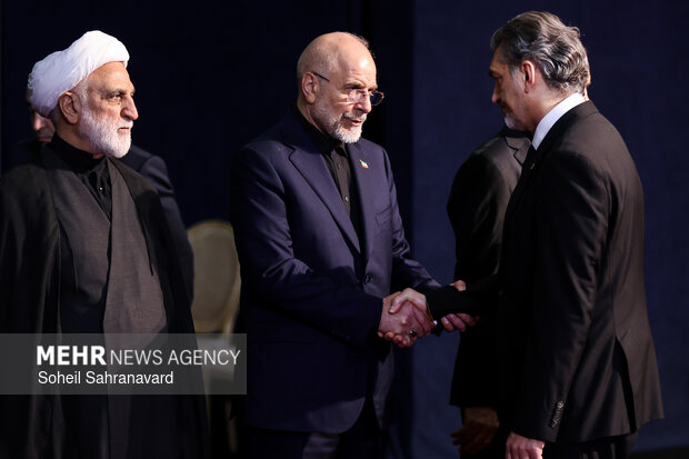 ادای احترام سران قوا