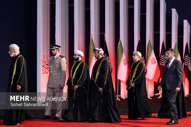 ادای احترام سران قوا
