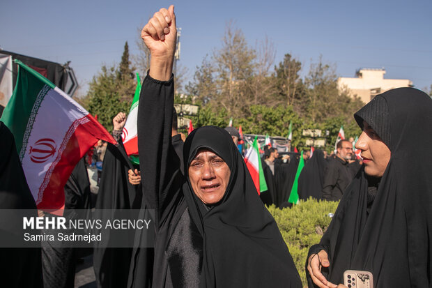 تشییع پیکر شهید «مصباح الهدی باقری»