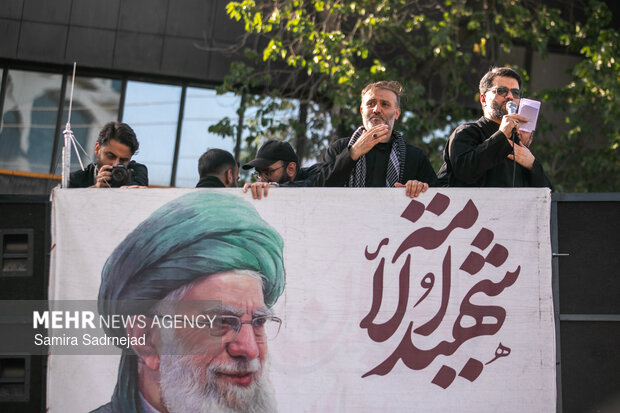 تشییع پیکر شهید «مصباح الهدی باقری»