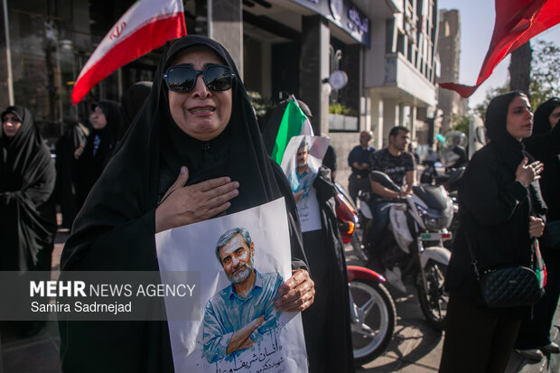 تشییع پیکر شهید «مصباح الهدی باقری»