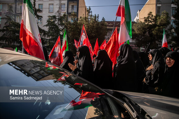 تشییع پیکر شهید «مصباح الهدی باقری»