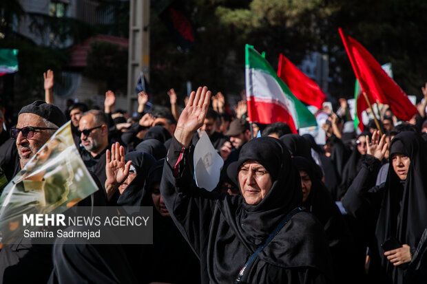 تشییع پیکر شهید «مصباح الهدی باقری»