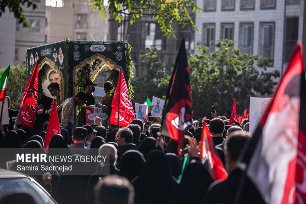 تشییع پیکر شهید «مصباح الهدی باقری»