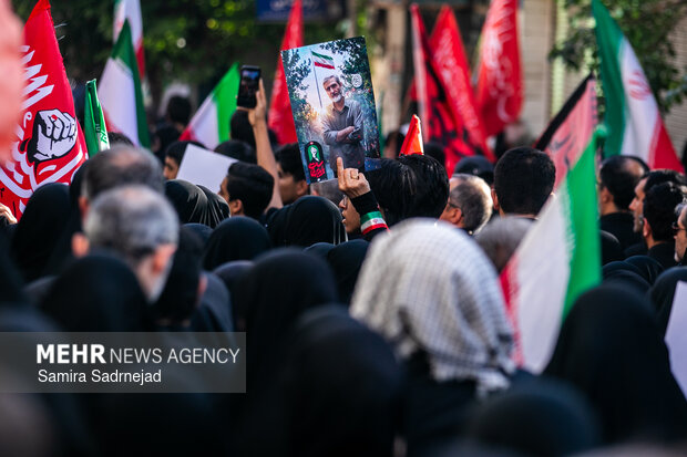 تشییع پیکر شهید «مصباح الهدی باقری»
