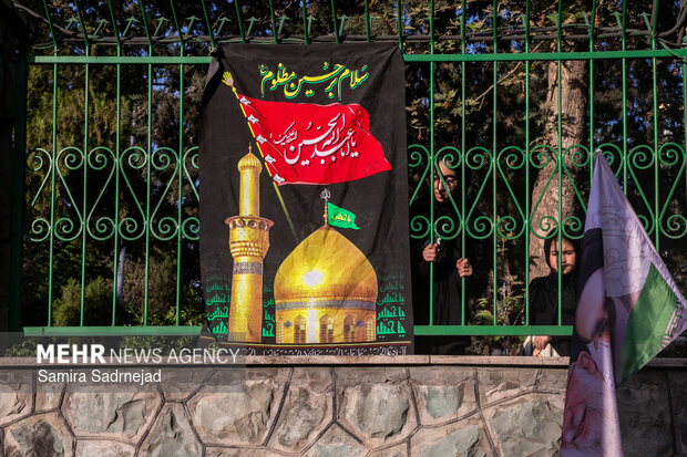 تشییع پیکر شهید «مصباح الهدی باقری»