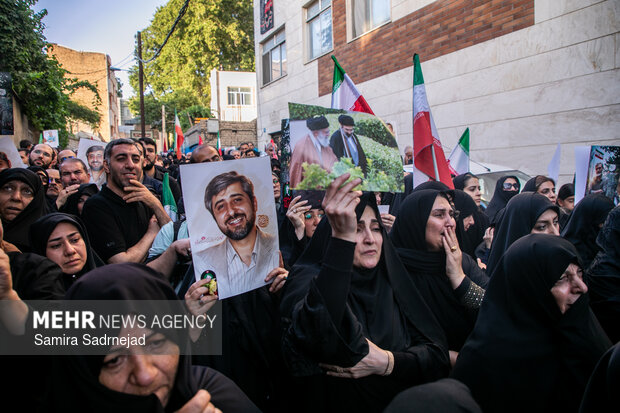 تشییع پیکر شهید «مصباح الهدی باقری»