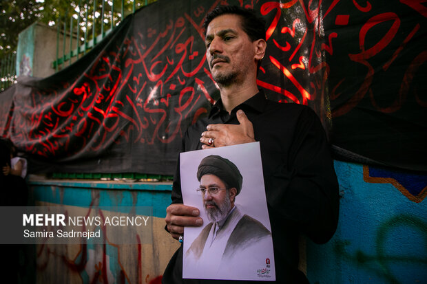تشییع پیکر شهید «مصباح الهدی باقری»