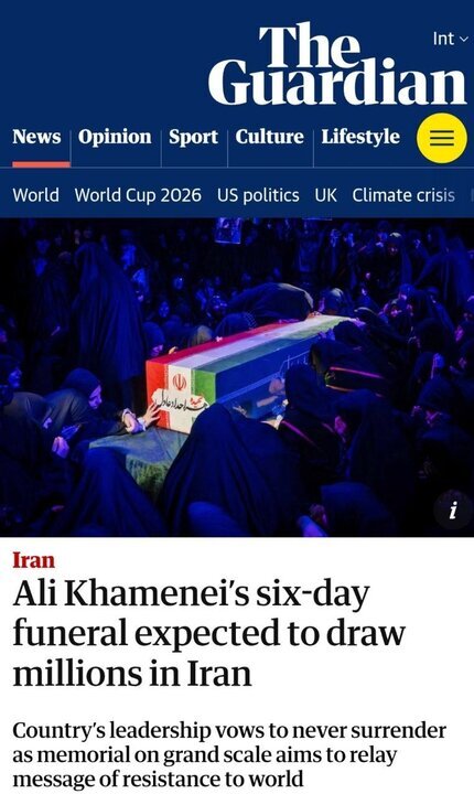 Vast media coverage of Leader funeral at world media outlets