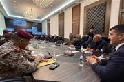 بحث الخطة الخاصة لتشييع الامام الشهيد في النجف الاشرف بحضور السفير الايراني