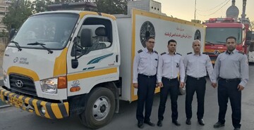 تیم‌های آتش‌نشانی کرمانشاه به تهران اعزام شدند