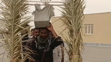اعزام گروه های جهادی دلگان برای خدمات رسانی در مراسم تشییع رهبر شهید