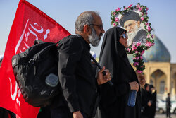 غوغای مردمان جنوب فارس برای شرکت در تشییع آقای شهید ایران