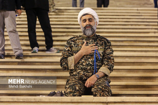 Farewell ceremony for martyred Leader Khamenei at Mosalla
