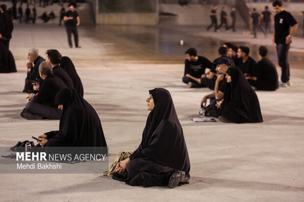 Farewell ceremony for martyred Leader Khamenei at Mosalla
