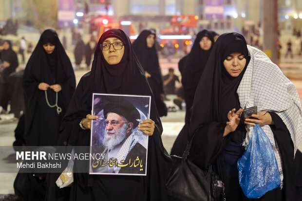 مصلای تهران در آستانه وداع با آقای شهید ایران