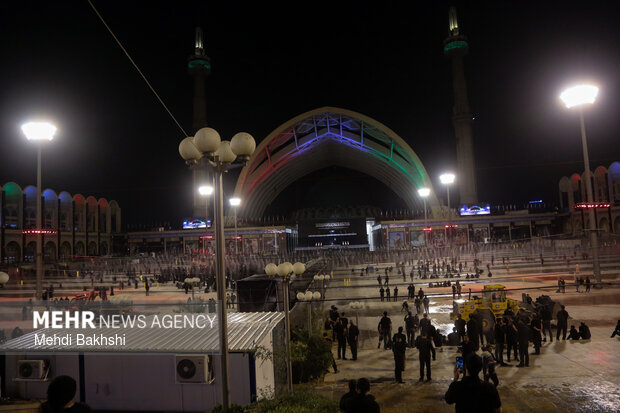 Farewell ceremony for martyred Leader Khamenei at Mosalla
