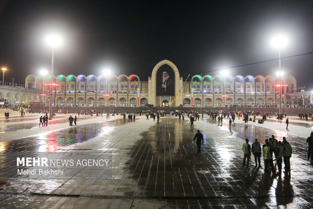 Farewell ceremony for martyred Leader Khamenei at Mosalla

