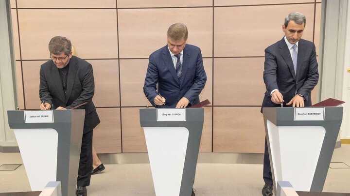 Iran, Russia, Azerbaijan sign MoU on rail freight transit