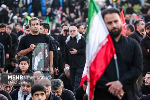 مراسم وداع با رهبر شهید انقلاب