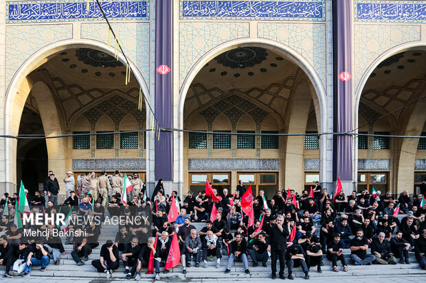 مراسم وداع با رهبر شهید انقلاب