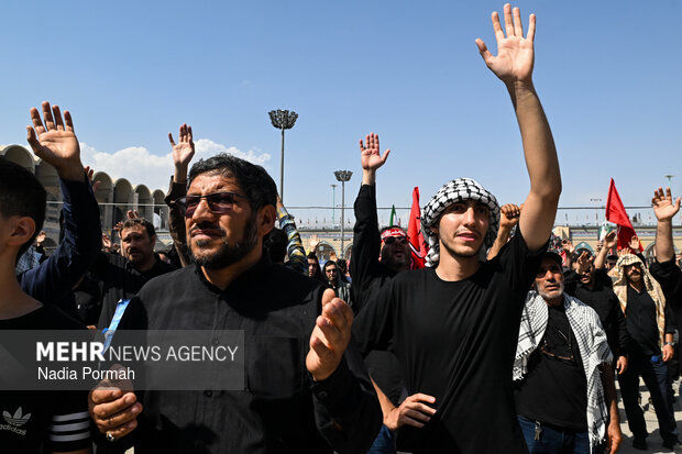 مراسم وداع با رهبر شهید انقلاب - ۵