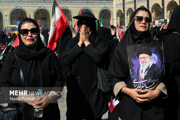 مراسم وداع با رهبر شهید انقلاب - ۵