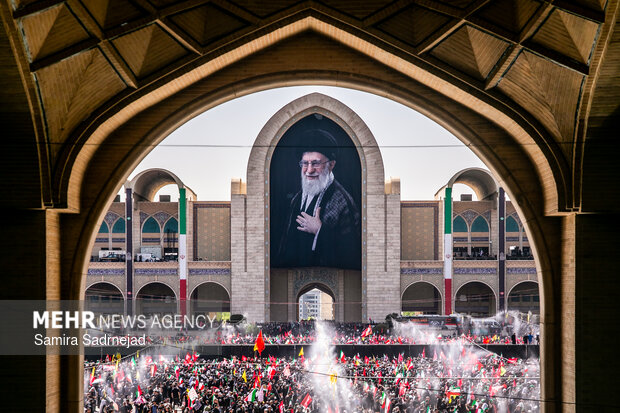 مراسم وداع با رهبر شهید انقلاب - ۶