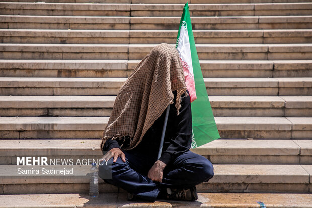مراسم وداع با رهبر شهید انقلاب - ۶