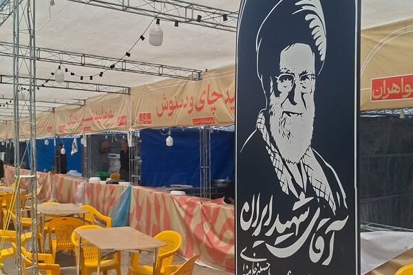 موکب «الی الحبیب» در قزوین، میزبان سوگواران رهبر شهید