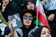 Farewell ceremonies of martyred Leader