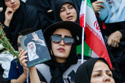 Farewell ceremonies of martyred Leader