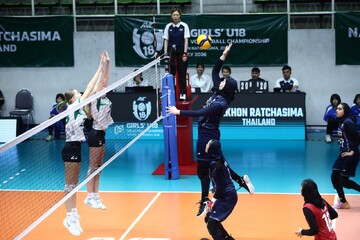 Iran beat Australia  at 2026 AVC Girls' U18 Volleyball  Championship