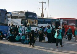  نخستین گروه از مهمانان افغانستانی از مرز دوغارون وارد ایران شدند