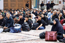 Pilgrims from Urmia go to Tehran to attend Leader's funeral