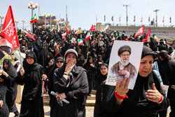 Farewell ceremony for martyred Leader