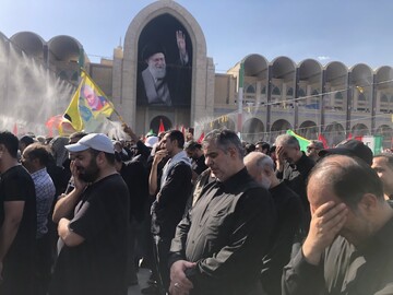 مواکب استان مرکزی در جاده قم و مصلی امام خمینی تهران