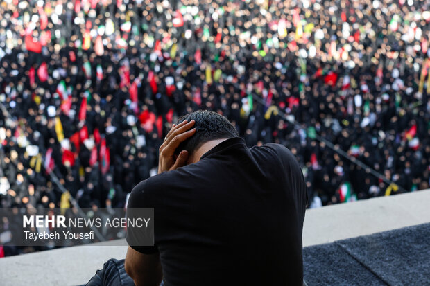 مراسم وداع با رهبر شهید انقلاب - ۹