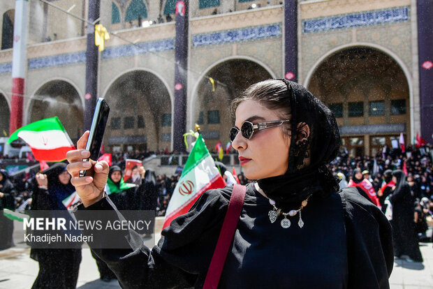 مراسم وداع با رهبر شهید انقلاب - ۱۰