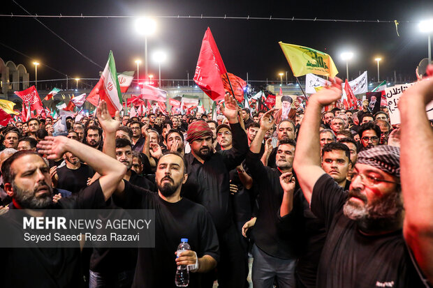 مراسم وداع با رهبر شهید انقلاب - ۱۳