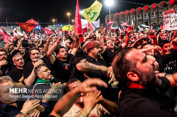 مراسم وداع با رهبر شهید انقلاب - ۱۳