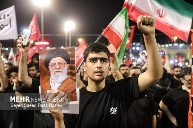 مراسم وداع با رهبر شهید انقلاب - ۱۳