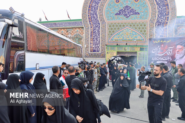 اعزام زائران ارومیه برای تشییع رهبر شهید امت